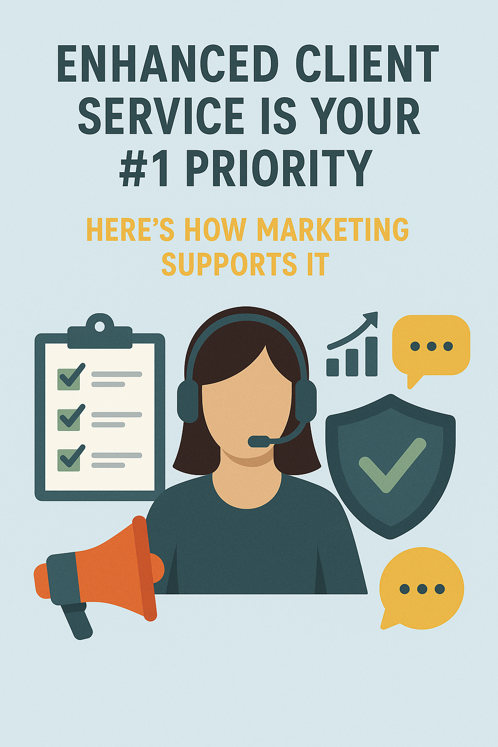 Enhanced Client Service Is Your #1 Priority. Here's How Marketing Supports It