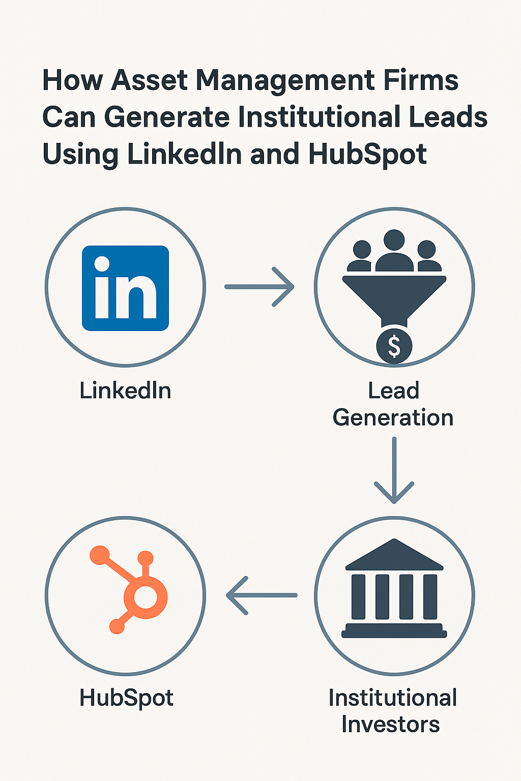 How Asset Management Firms Can Generate Institutional Leads Using LinkedIn and HubSpot