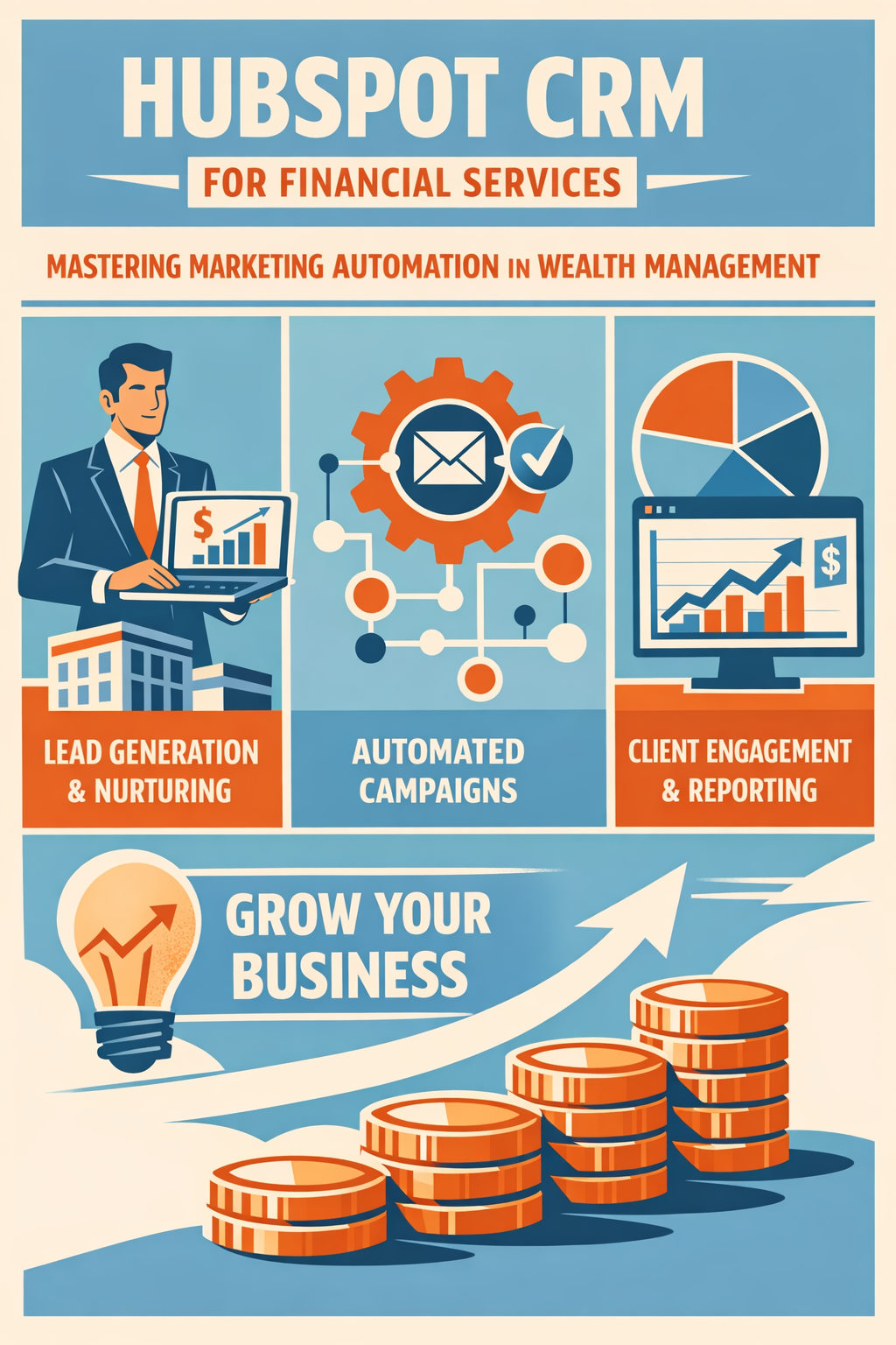 HubSpot CRM for Financial Services: Mastering Marketing Automation in Wealth Management