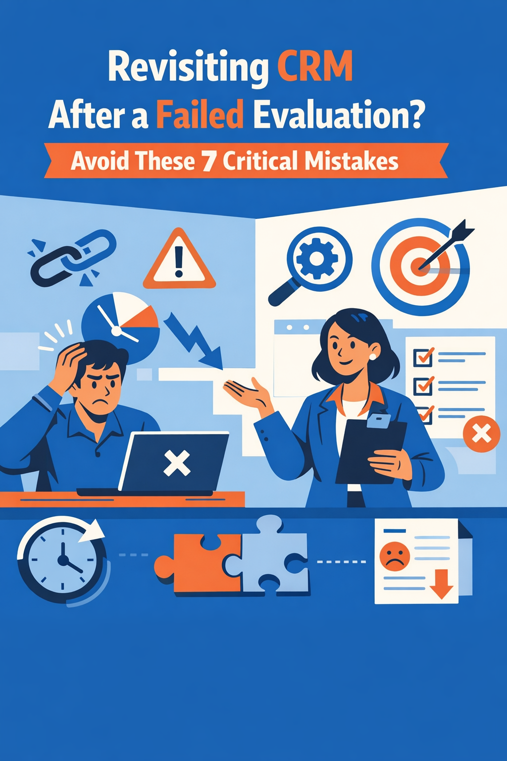 Revisiting CRM After a Failed Evaluation? Avoid These 7 Critical Mistakes