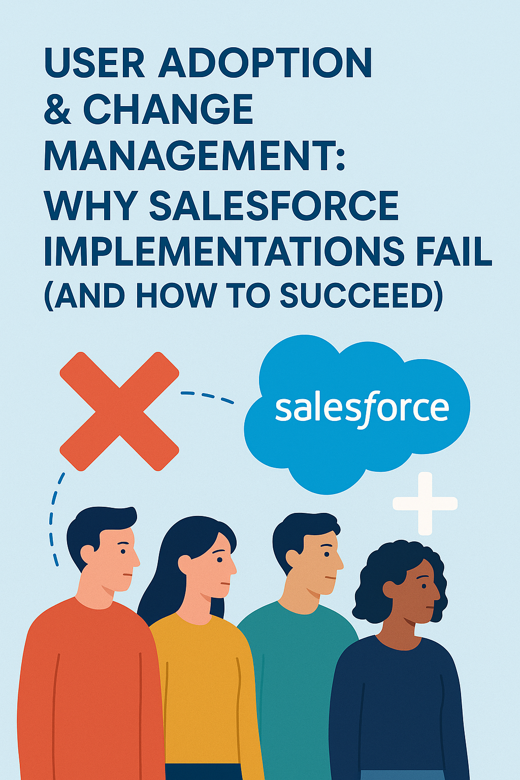 User Adoption & Change Management: Why Salesforce Implementations Fail (And How to Succeed)