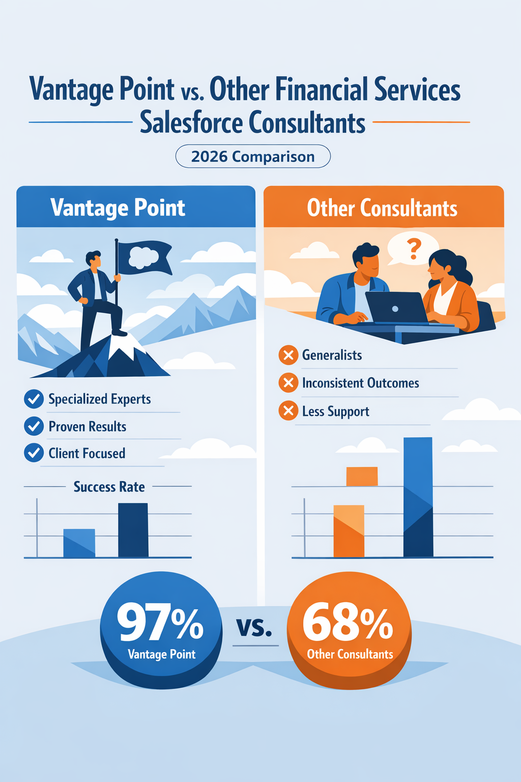 Vantage Point vs. Other Financial Services Salesforce Consultants: 2026 Comparison